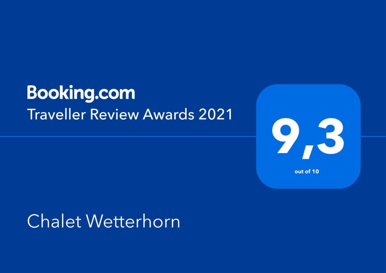 Chalet Wetterhorn Apartman Lütschenthal Kültér fotó